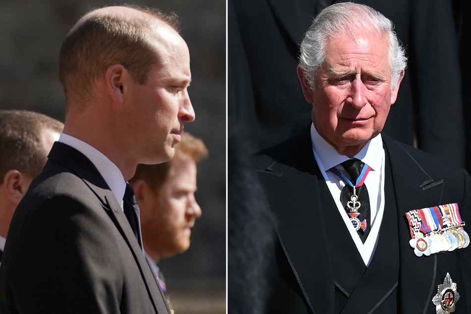 Prince William (l.) and Prince Charles will reportedly decide on the direction the royal family will take.