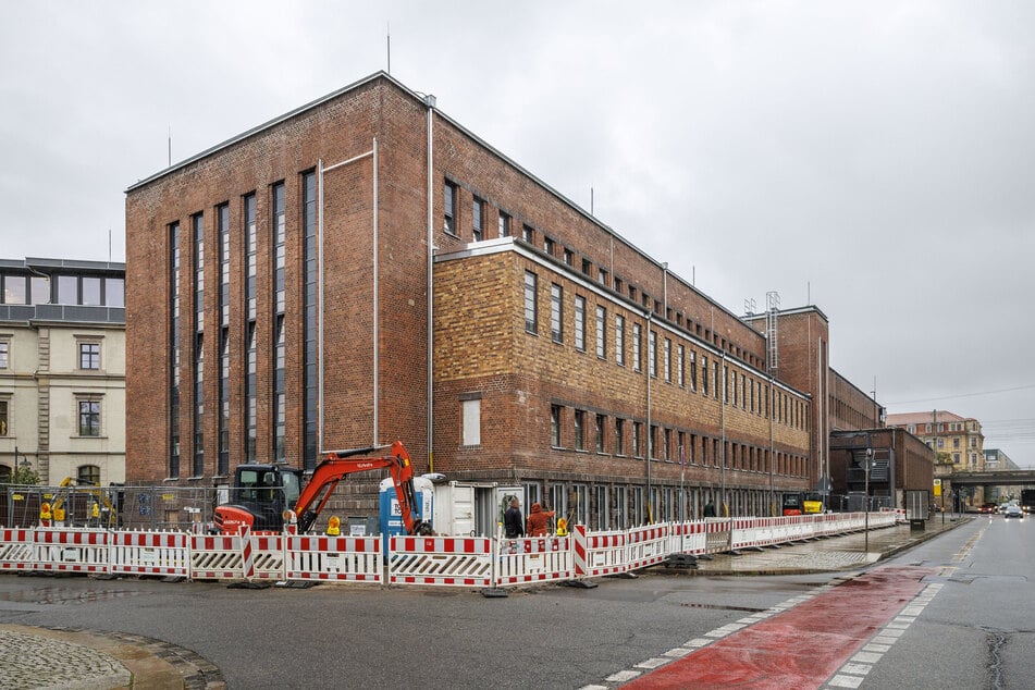 So sieht die "neue" Schaltanlage auf dem Areal Kraftwerk Mitte aktuell aus.