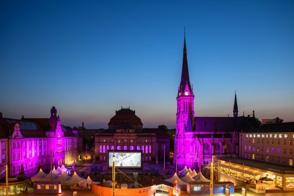 Ein Bild der Filmnächte Chemnitz. Dieses Jahr wird es zwar anders aussehen, doch Besuche sind möglich.
