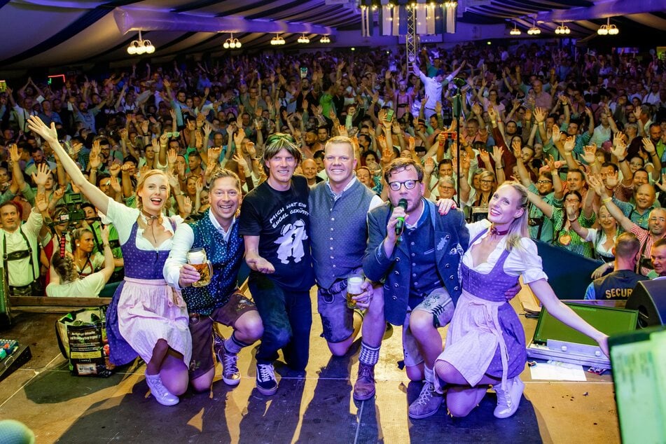 Die Mückenwiesn in Magdeburg sind für Auftritte vieler Ballermann-Stars bekannt. (Archivfoto)