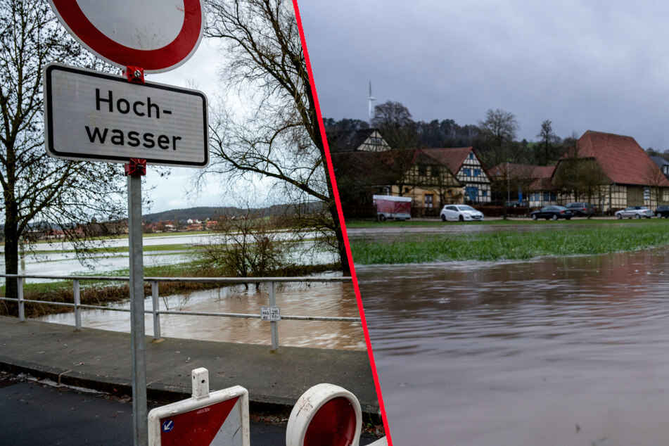 Jetzt taut's: Regen und Schneeschmelze bringen Hochwasser nach Bayern