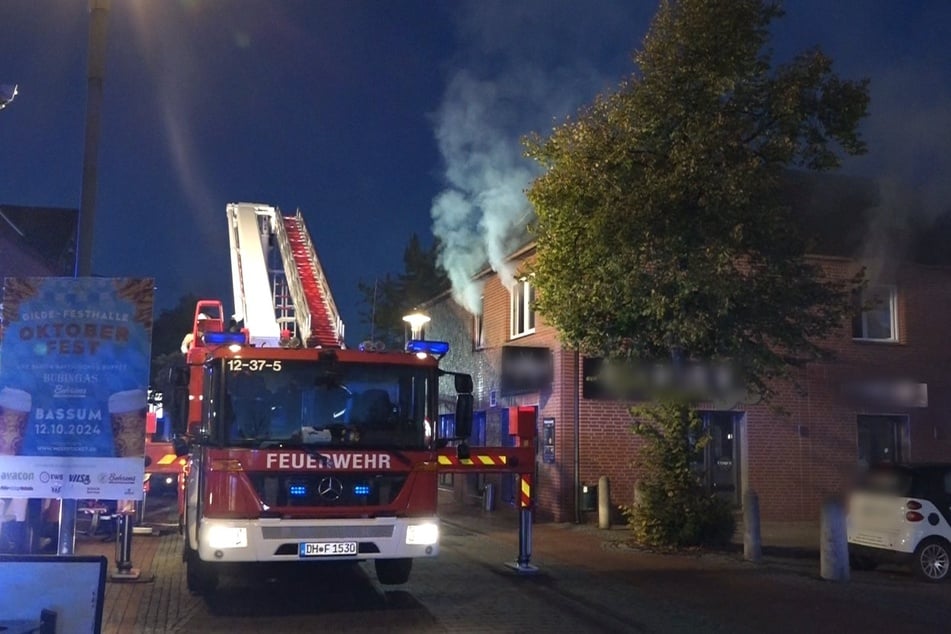 Insgesamt waren 85 Einsatzkräfte von Ortsfeuerwehren mit 13 Fahrzeugen im Einsatz.