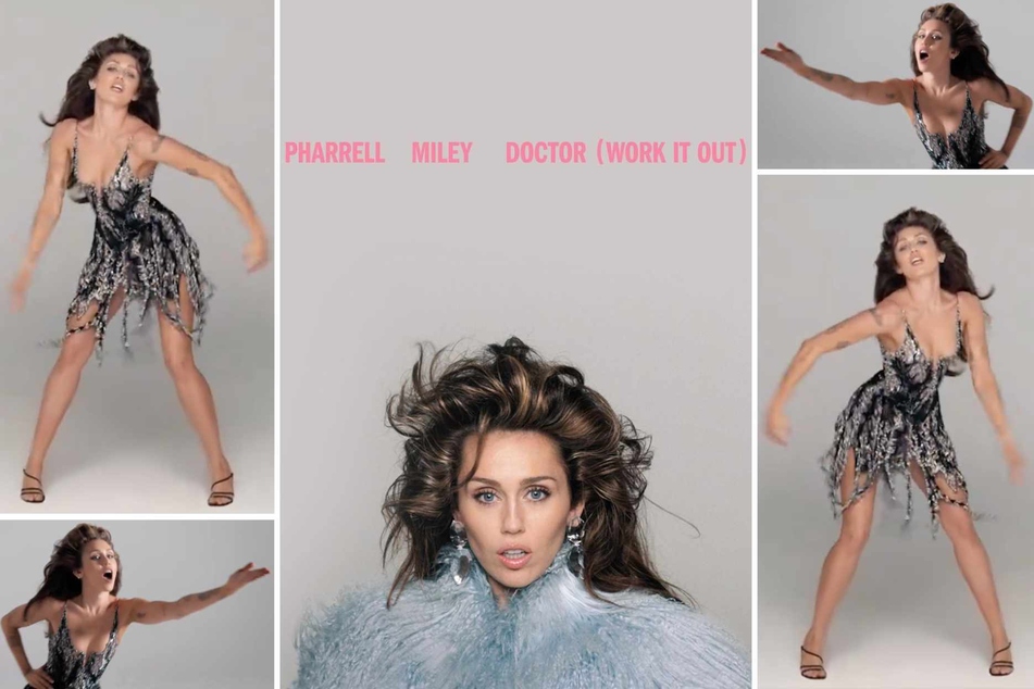 Presave Miley Cyrus and Pharrell's new song Doctor (Work It Out) so you can listen to it right when it drops on Friday!