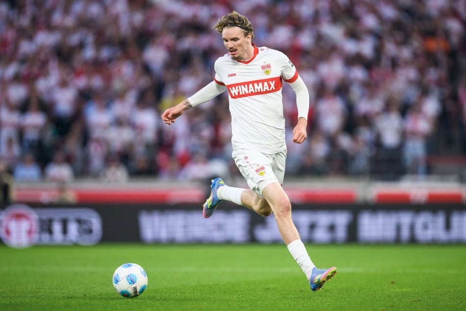 Stuttgart-Stürmer und Senkrechtstarter Nick Woltemade (23) will den Pokal.