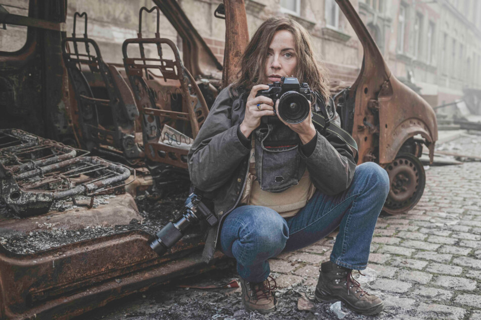 Antje Traue als Anja Niedringhaus in "Die Bilderkriegerin".