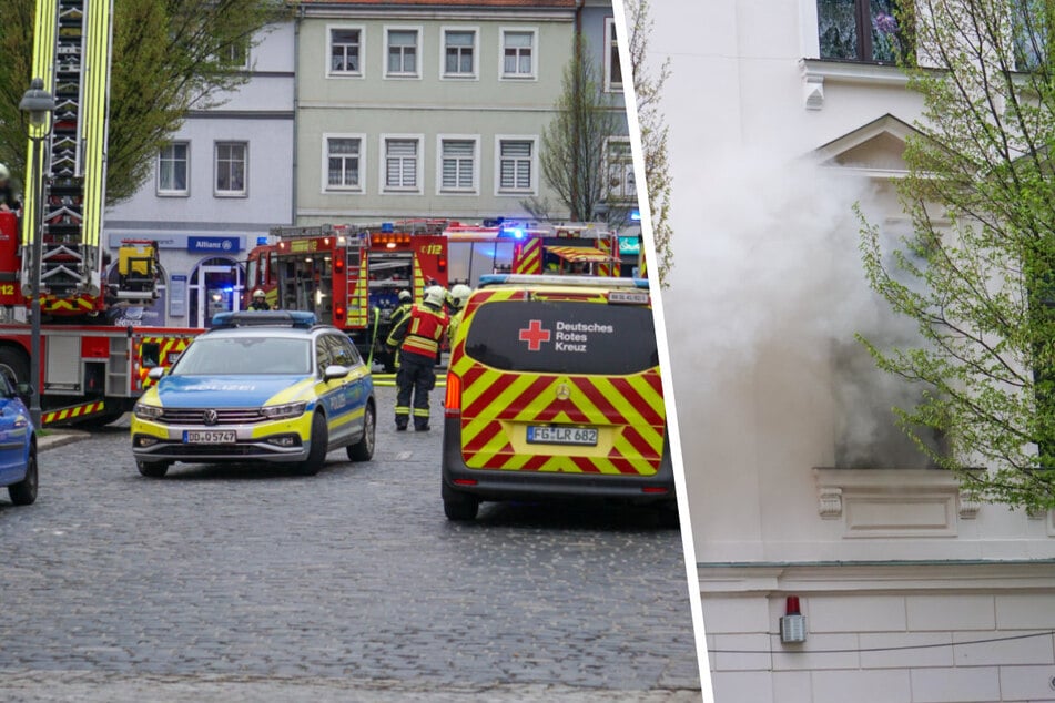 Brand in Mehrfamilienhaus: Mehrere Personen evakuiert