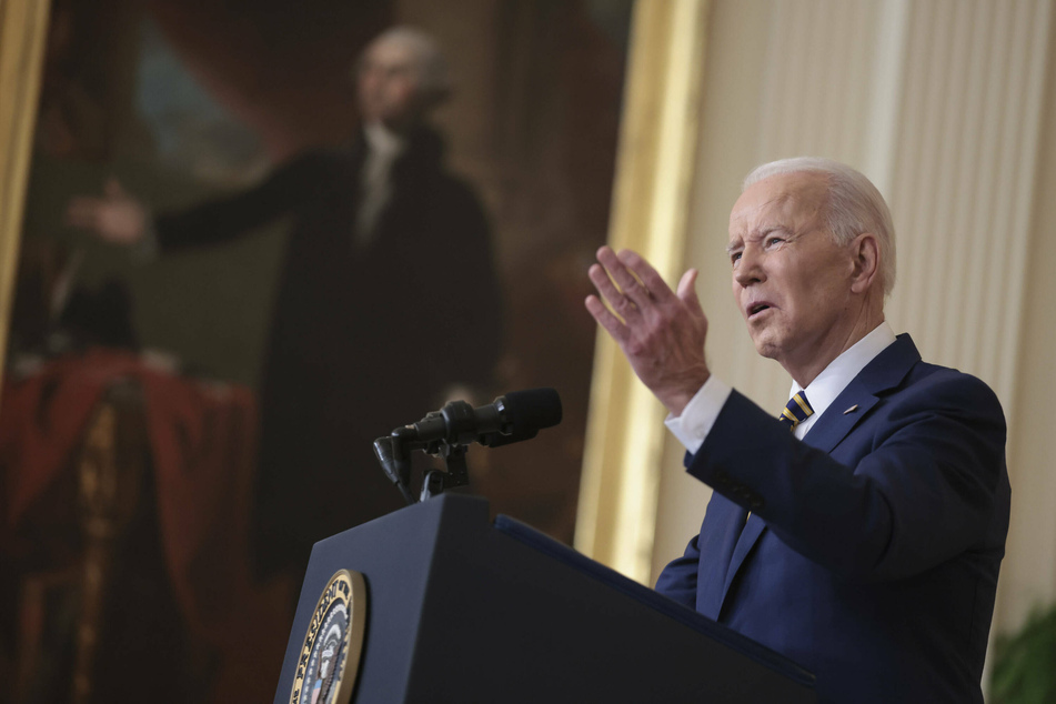 President Joe Biden says he will continue fighting to pass voting rights legislation.