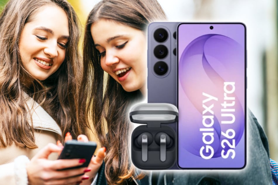 Hier gibt's zum Samsung Galaxy S26 für 1 Euro Galaxy Buds 4 Pro gratis dazu