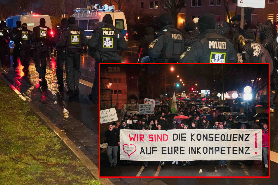 Querdenker-Demos in Dresden und Umgebung: So lief der Montagabend ab