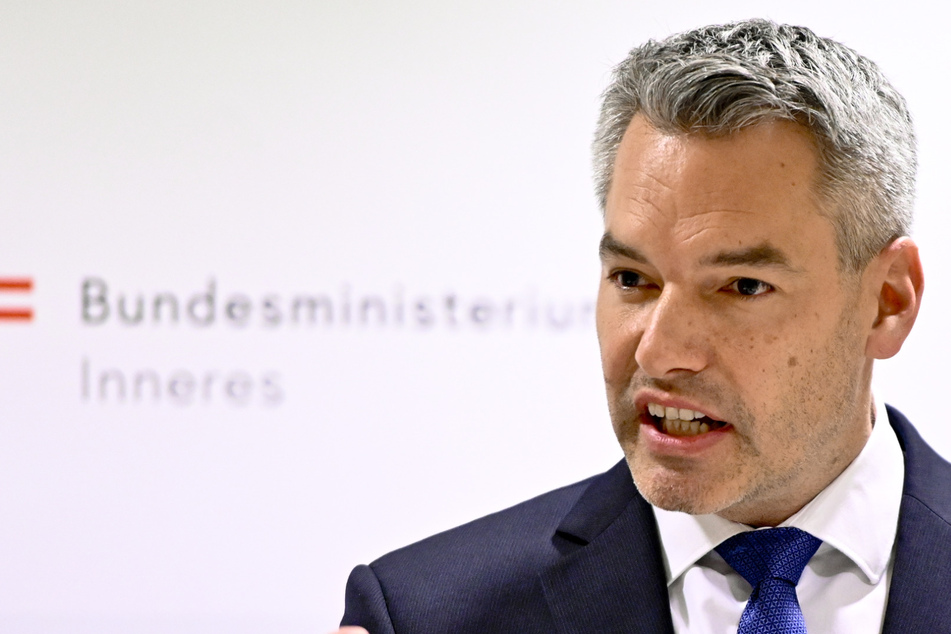 Österreichs Innenminister Karl Nehammer (47, ÖVP). (Archivbild)