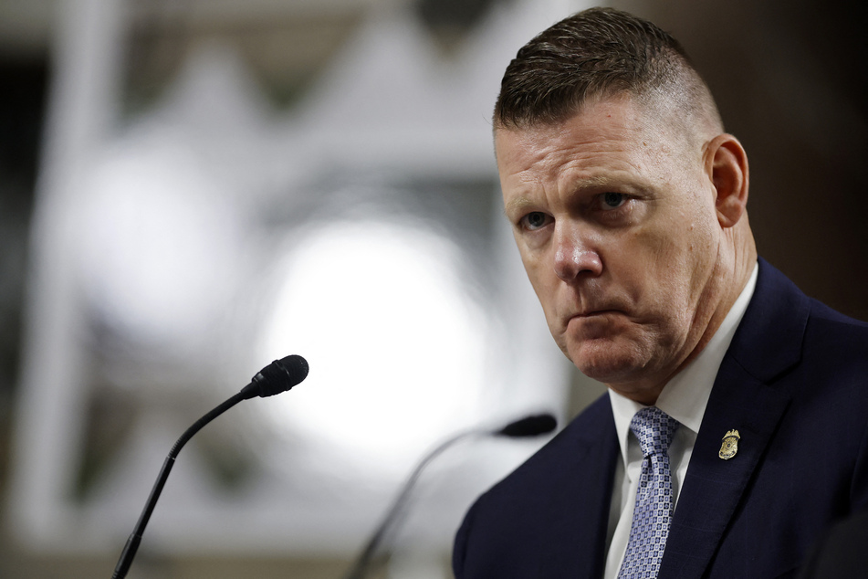 Acting US Secret Service Director Ronald Rowe Jr. testifies before a joint hearing of the Senate Judiciary and Homeland Security and Government Affairs committees in the Dirksen Senate Office Building on Capitol Hill on Tuesday in Washington, DC.