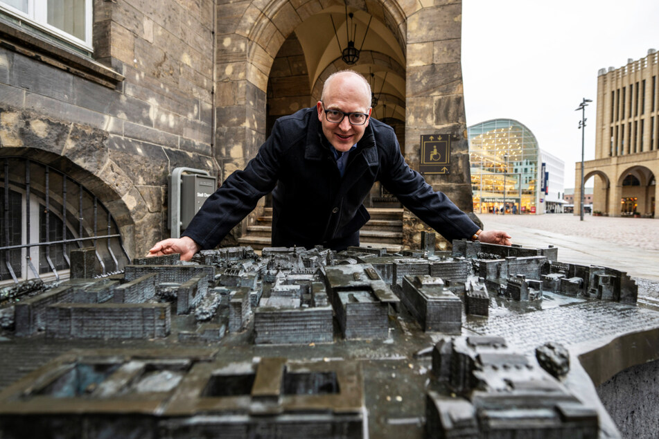 Oberbürgermeister Sven Schulze (50, SPD) sucht nach Menschen mit guten Ideen.