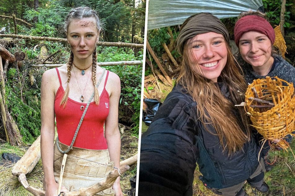 Ann-Kathrin Bendixen (23) und Hannah Assil (31) verbrachten bei "7 vs. Wild" 14 Tage in den kanadischen Wäldern.