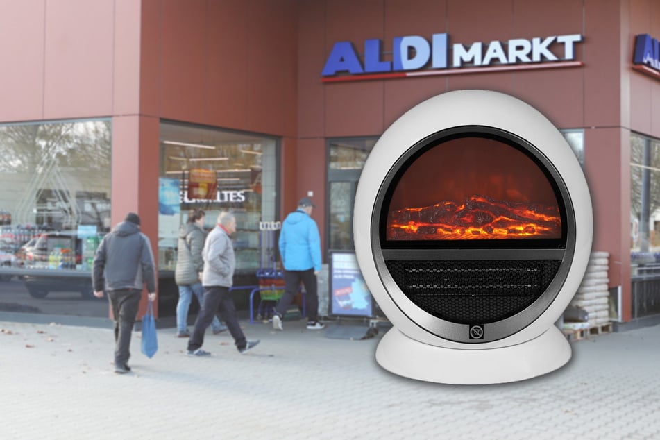 Aldi hat Elektrokamine ab Montag (25.11.) günstig im Sortiment