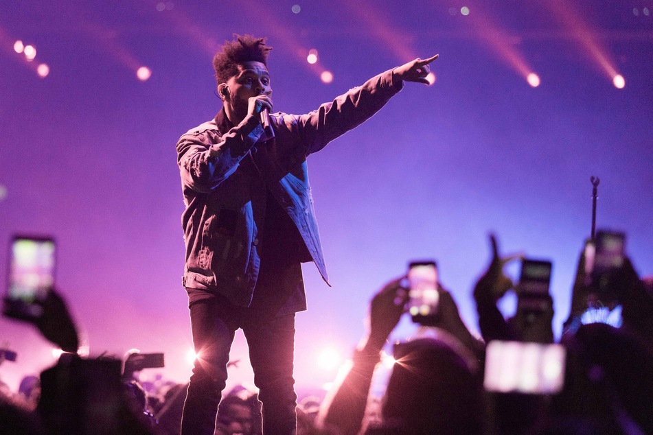 The Weeknd closes out his Starboy tour at the United Center in Chicago, Illinois, 2017.