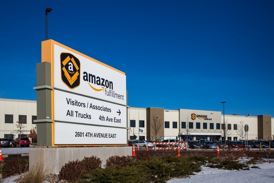 The Amazon MSP1 fulfillment center in Shakopee, Minnesota.