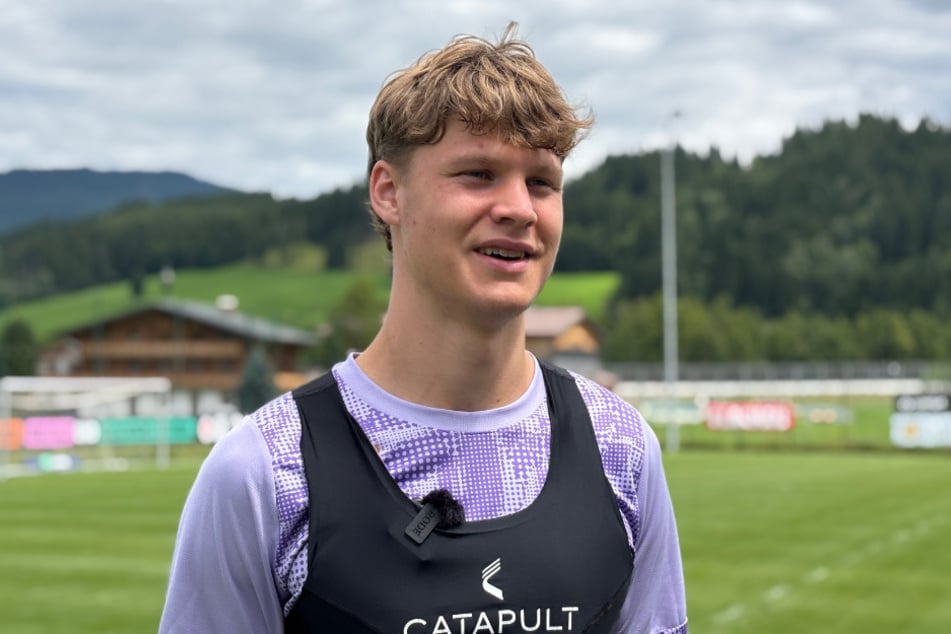 FCSP-Neuzugang Simon Robatsch (20) fühlt sich gut aufgenommen im Team.