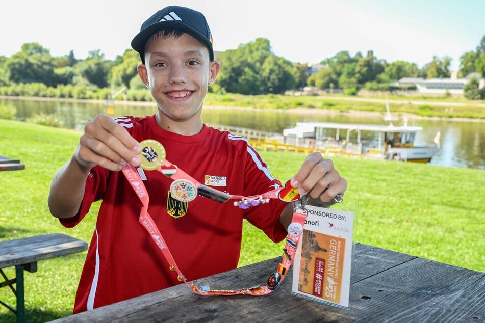 Franz (13) gehört zu den 2500 Sportlern aus 55 Nationen, die bei den World Transplant Games antreten.