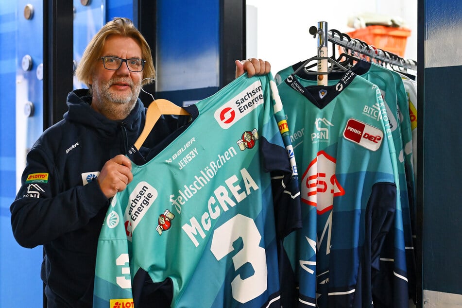 Auswärts wird's bei den Eislöwen in dieser Saison mintfarben.
