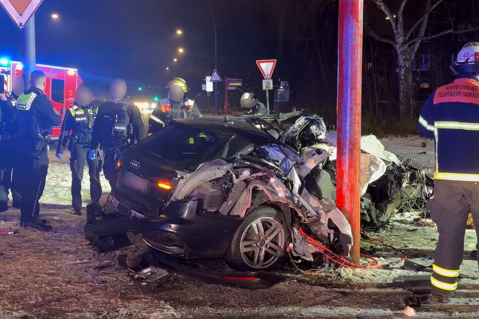 Erstaunlicherweise blieb die Frau unverletzt.