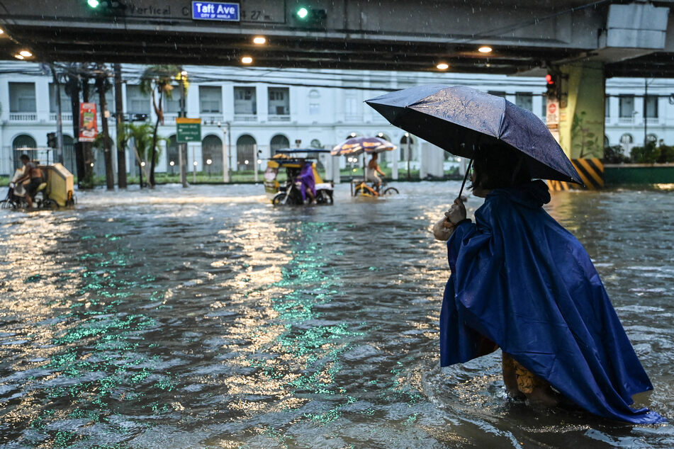 Der Taifun "Gaemi" traf am Mittwochabend (Ortszeit) in Taiwan auf Land, die Windgeschwindigkeiten erreichten bis zu 190 Kilometer pro Stunde.