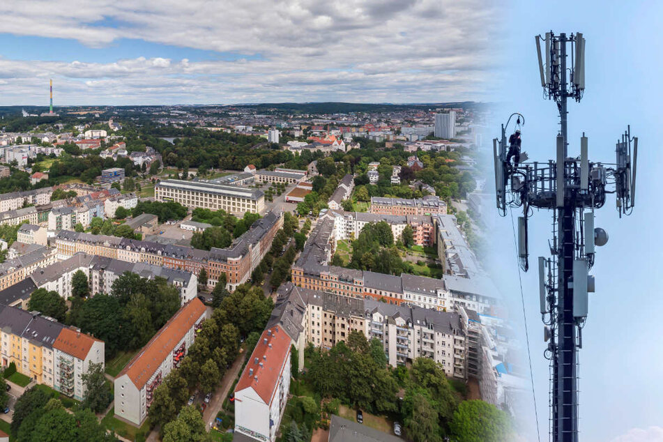 Chemnitz: 5G-Netz in Chemnitz: Wo die Masten stehen, wann es verfügbar ist, was es kostet
