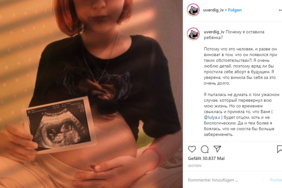 Die junge Russin Darya Sudnishnikova ist mit nur 14 Jahren schwanger.