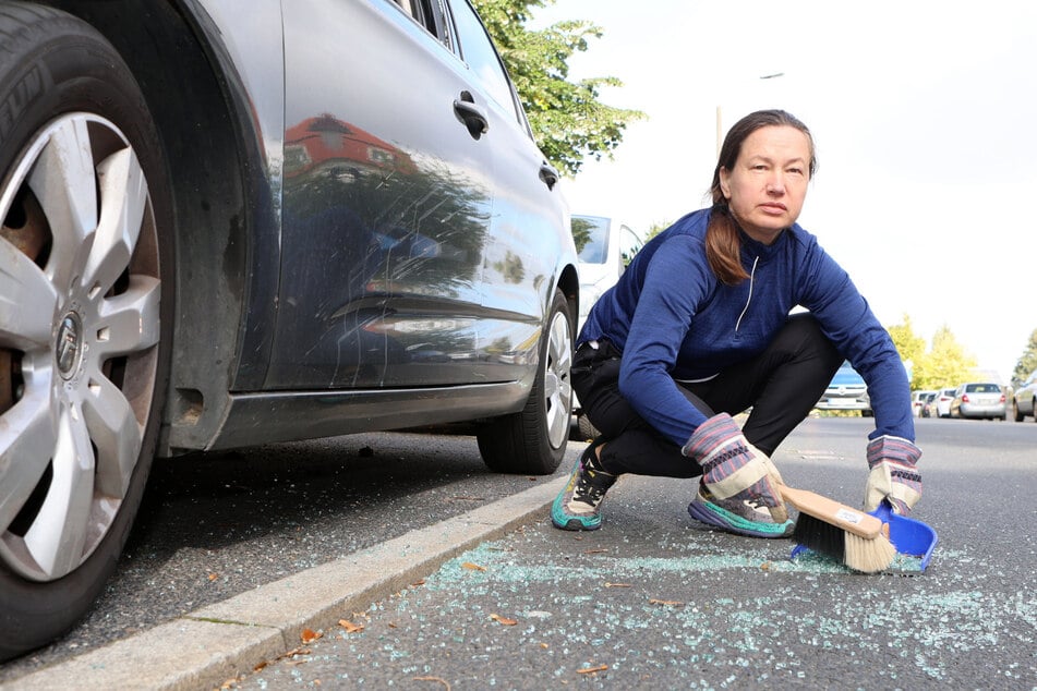 Dresden: "Wirklich schockierend": Böses Erwachen für Autofahrer in Dresden-Plauen