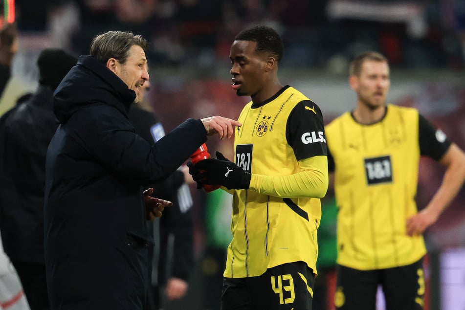 Kann BVB-Coach Niko Kovac (53, l.) bei der Klub-WM noch auf seinen Star Jamie Gittens (20) bauen?