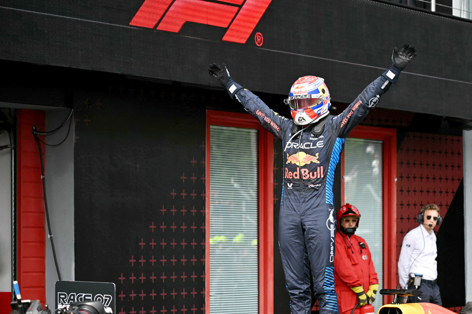 Max Verstappen (26) fuhr mal wieder zum Sieg.