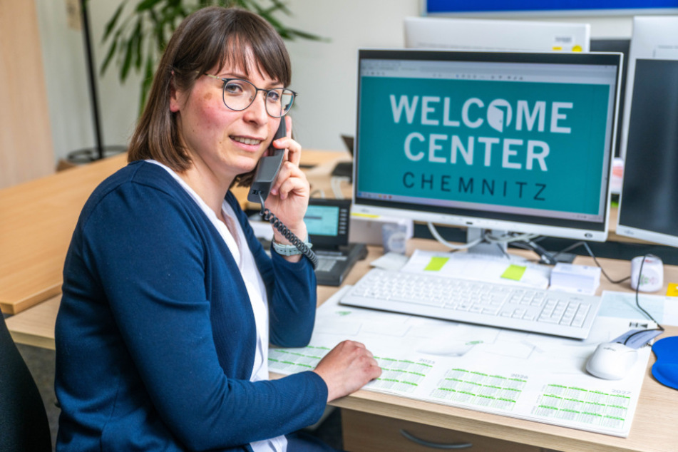 Das Welcome Center richtet sich speziell an Fachkräfte, die Unterstützung beim Neustart in Chemnitz brauchen, erklärt Maria Alexander.