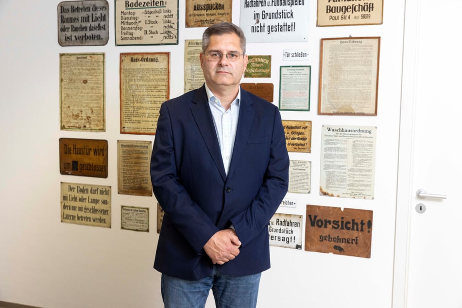 Jan Bröchler (49) ist Geschäftsführer des Mieterverein "Dresden und Umgebung".