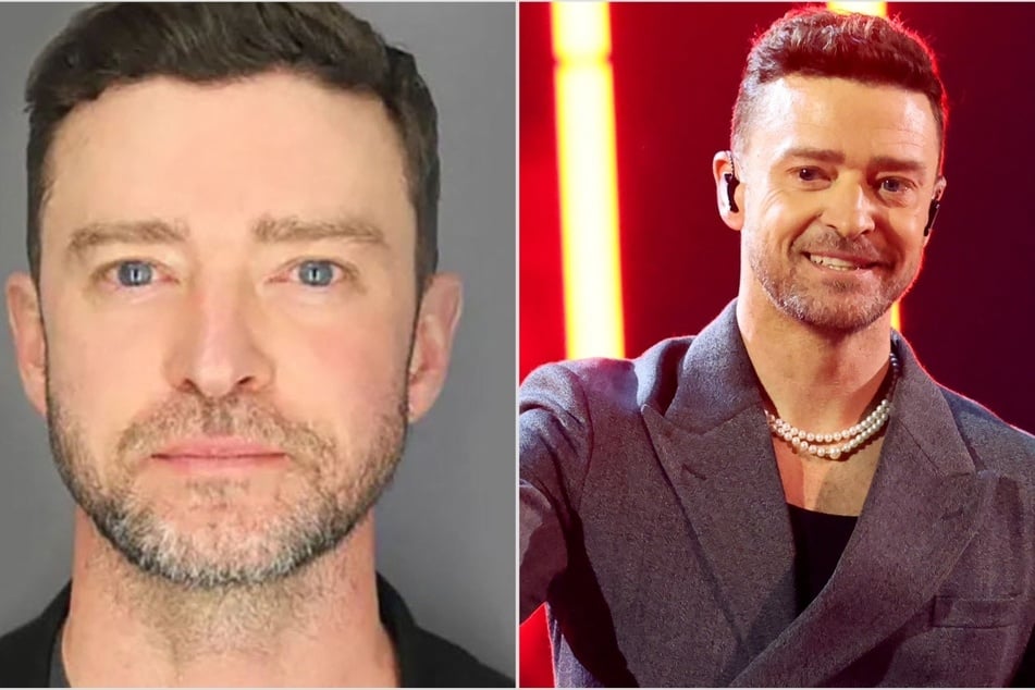 Justin Timberlake's mug shot goes viral after shocking arrest