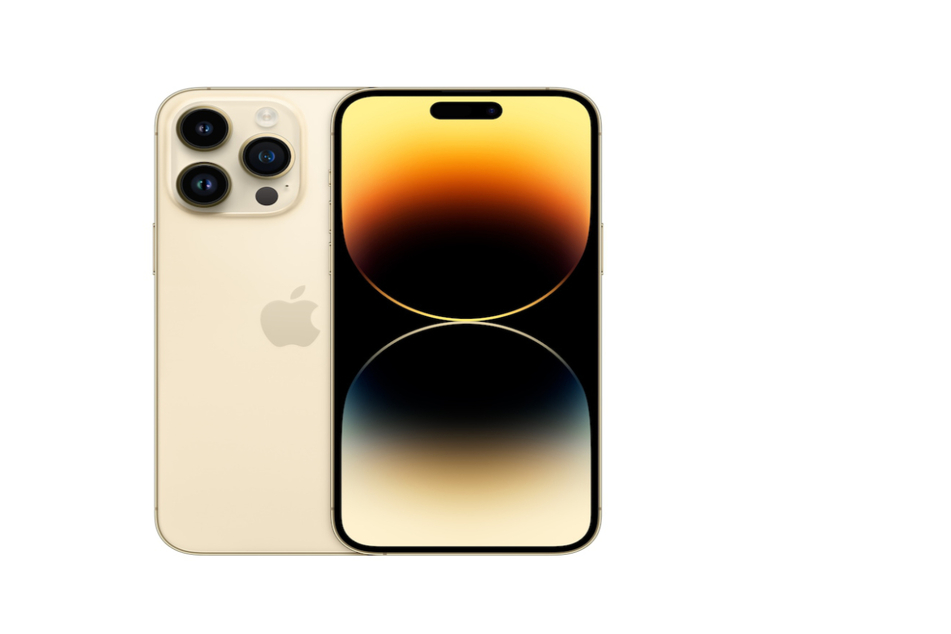 In Gold wirkt das iPhone 14 Pro Max besonders edel.