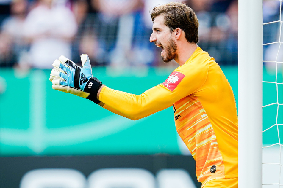 Will auch in den nächsten Jahren das Tor der Eintracht hüten: Nationaltorhüter Kevin Trapp (30).