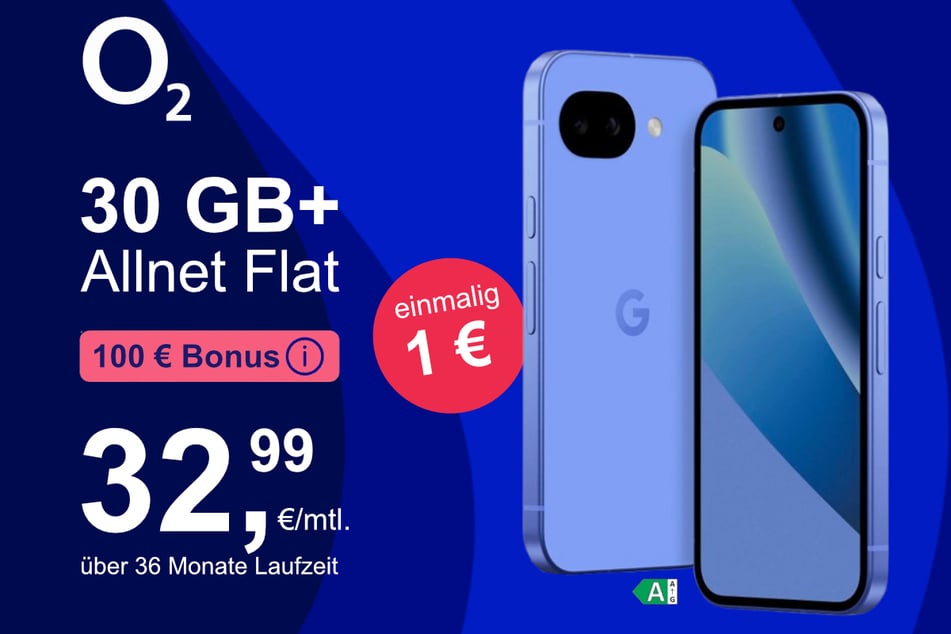 Das Google Pixel 10a für einmalig nur 1 Euro im o2 Mobile M.