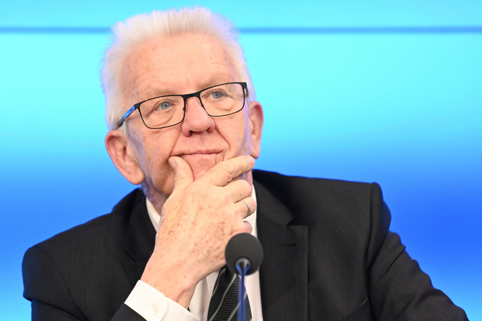 Ministerpräsident Winfried Kretschmann (73, Grüne).