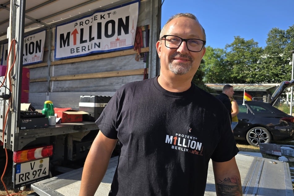 Initiator der "M1llion"-Demo: Marcel Baldauf.