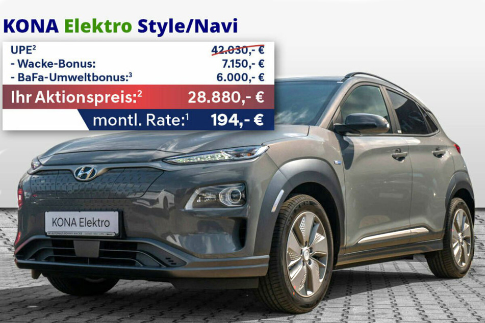 Hyundai KONA Elektro Style/Navi