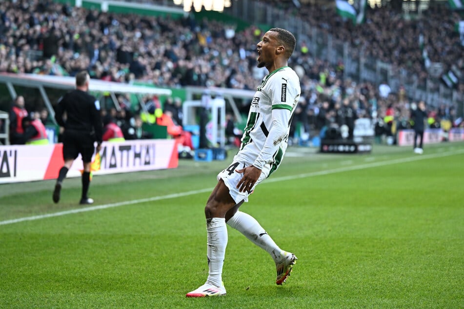 War das der letzte Jubel von Alassane Pléa (32) im Borussen-Trikot? Der langjährige Mittelstürmer soll nach sieben Jahren vor dem Abschied stehen.