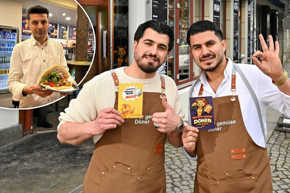 Dresden: Für einen Euro! Diese Jungs bringen ab heute Berliner Gemüse-Döner nach Dresden