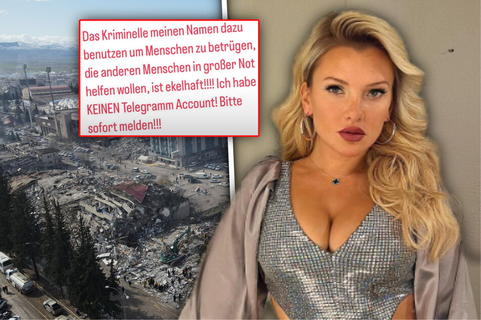 Evelyn Burdecki: Evelyn Burdecki: Als ein Fan ihr Geld überweisen will, schlägt die TV-Blondine sofort Alarm