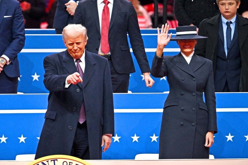 During President Donald Trump's inauguration on Monday, his wife Melania Trump donned a top hat that has sparked countless memes on the internet.