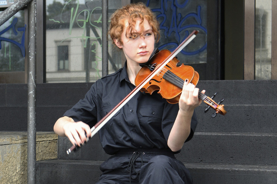 Violinistin Dora Cosic ist das Gesicht von "Jugend musiziert 2023".