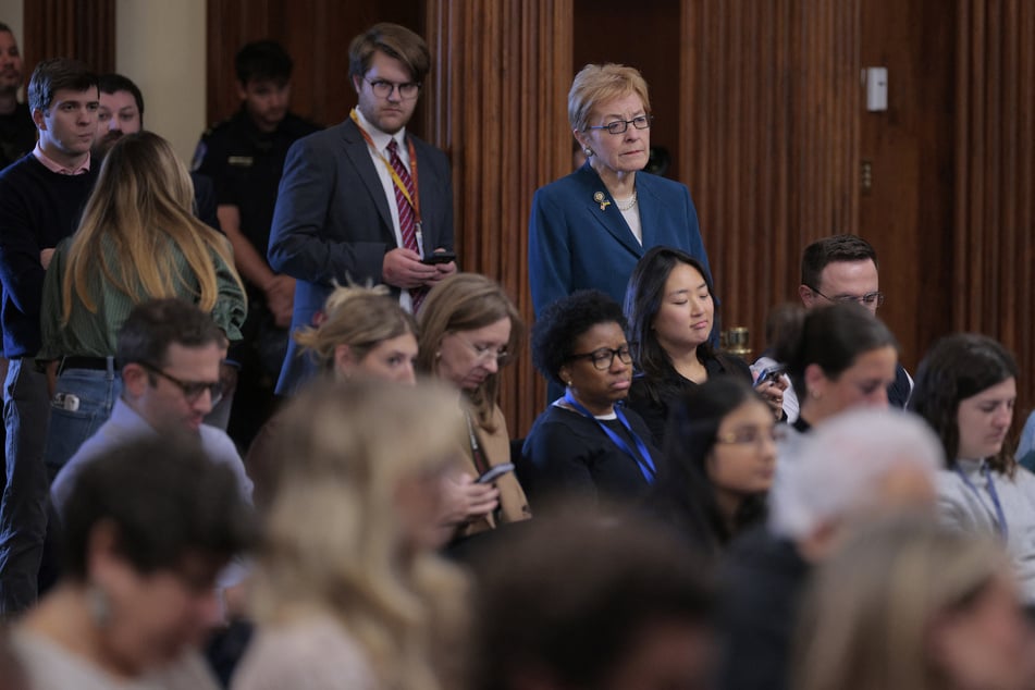 Democratic Congresswoman Marcy Kaptur was hospitalized after being involved in a hit-and-run car crash.
