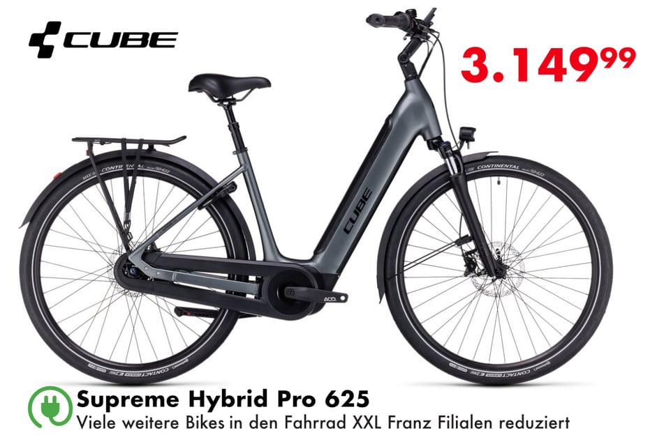 Cube Supreme Hybrid Pro 625