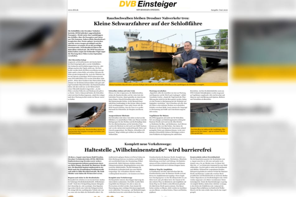 Aktuelle Informationen rund um die Dresdner Verkehrsbetriebe gibt es hier auf einen Klick.