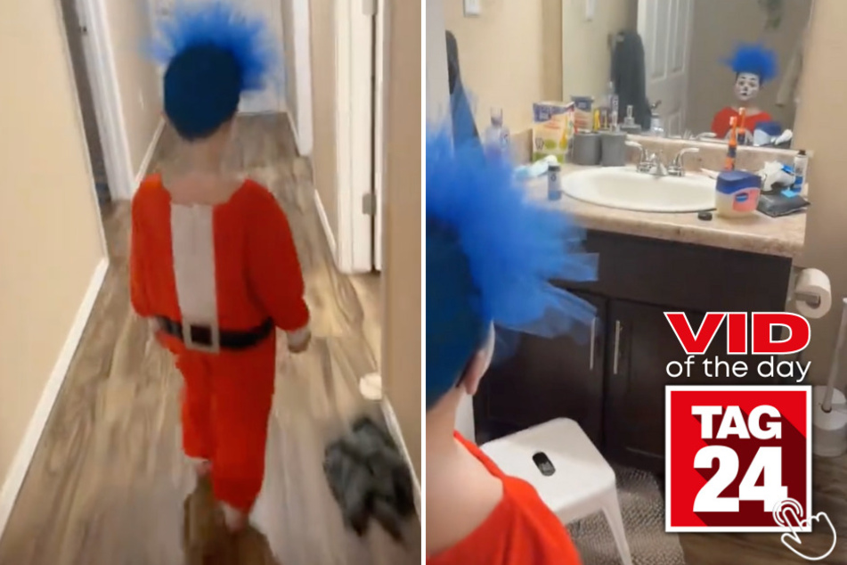 Today's Viral Video of the Day features a mom who just wanted the best for her son on Dr. Seuss's birthday!