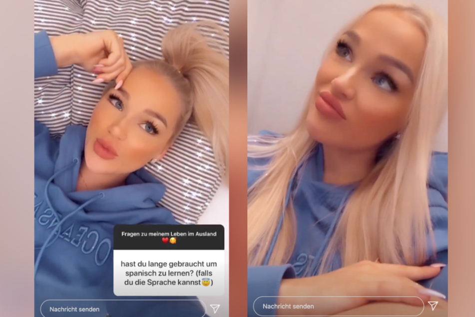 Auf Instagram erzählt Emmy von ihrem Leben in Spanien.