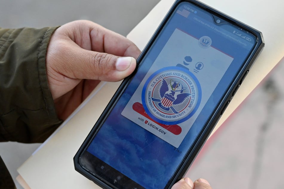 CBP Home refers to an app already created by the DHS through which people can deport themselves.